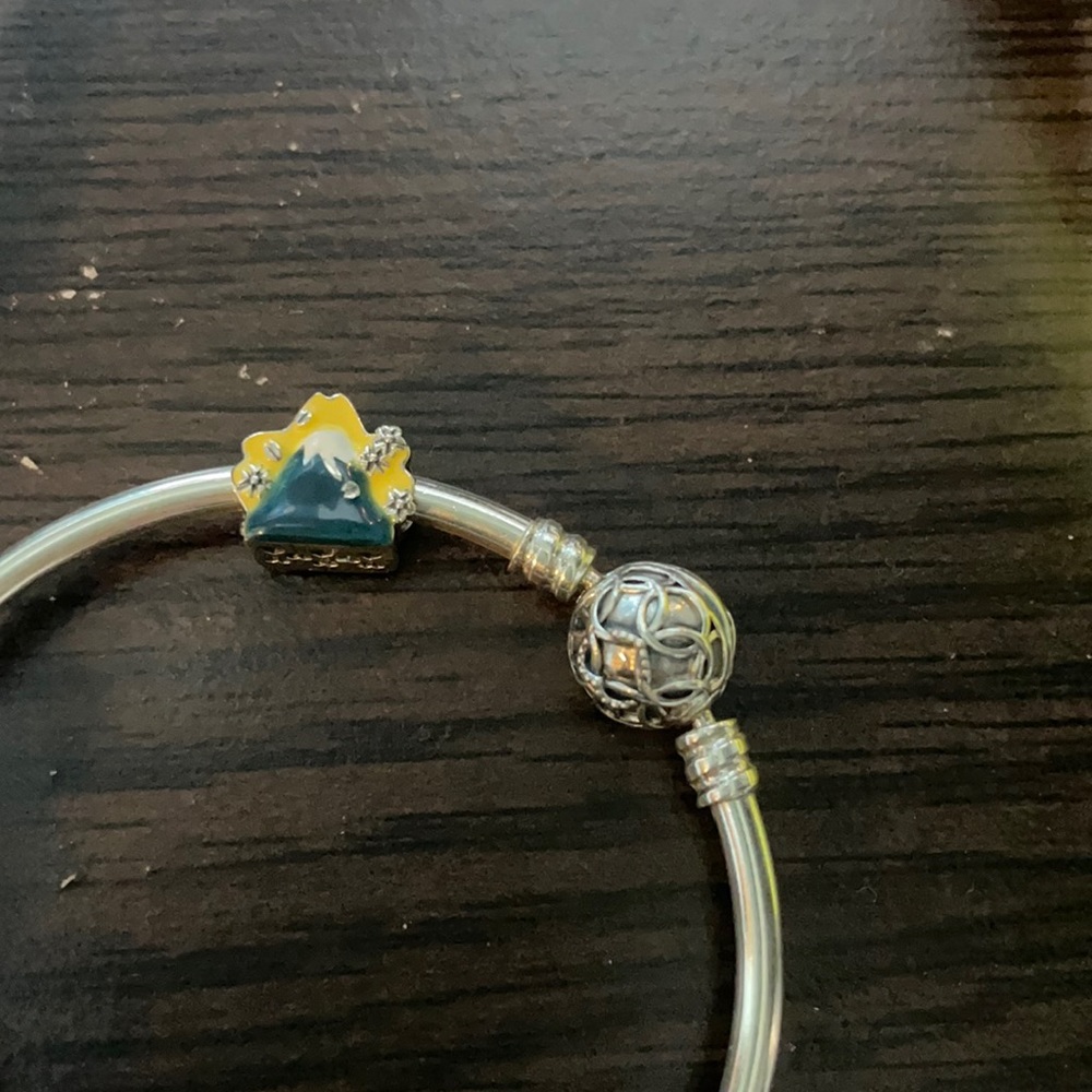 ❗️SALE❗️925 Sterling Silver Mount Fuji Charms Bead